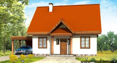 Projekt domu Bajkowy 