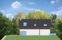 Projekt domu jednorodzinnego Dom na górce  - elewacja 2