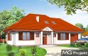 Projekt domu jednorodzinnego Gargamel z garażem (81) - wizualizacja 0