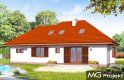 Projekt domu jednorodzinnego Gargamel z garażem (81) - wizualizacja 1