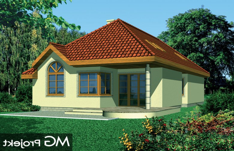 Projekt domu jednorodzinnego Jamnik 2 (94)