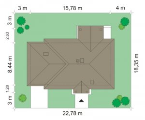 Usytuowanie budynku Czaruś (38)