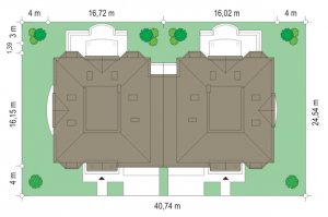 Usytuowanie budynku Komorów (117)