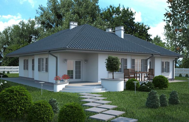 Projekt domu dwurodzinnego Wacław