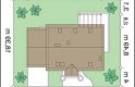 Projekt domu jednorodzinnego Leśny Zakątek 2 (123) - usytuowanie - wersja lustrzana