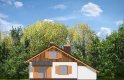 Projekt domu jednorodzinnego Pchełka z garażem (154) - elewacja 2
