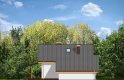 Projekt domu jednorodzinnego Pchełka z garażem (154) - elewacja 4