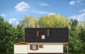 Projekt domu jednorodzinnego Radosny z garażem (177) - elewacja 2
