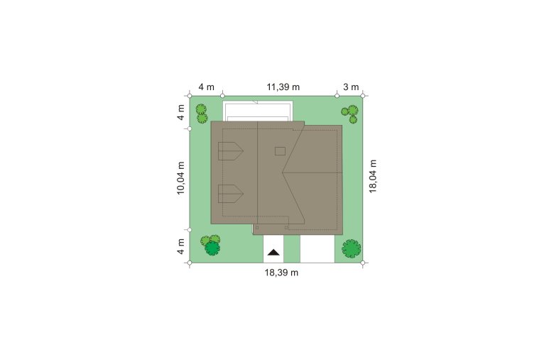 Projekt domu jednorodzinnego Amelia (13) - Usytuowanie