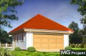 Projekt domu energooszczędnego Garaż BG100 (441) - wizualizacja 0
