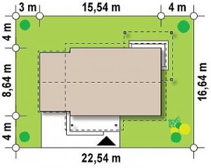 Usytuowanie budynku Z259