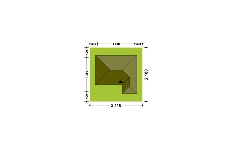 Projekt domu dwurodzinnego TK36 - Usytuowanie