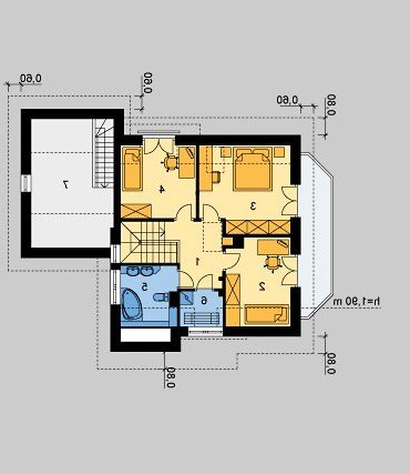 PODDASZE LK&658 - wersja lustrzana