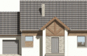Projekt domu energooszczędnego SKY - elewacja 3