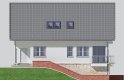 Projekt domu jednorodzinnego LK&616 - elewacja 2