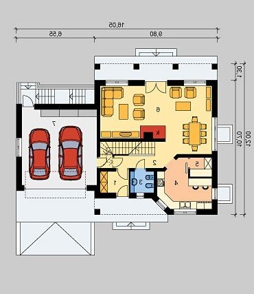 PARTER LK&631 - wersja lustrzana