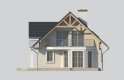 Projekt domu jednorodzinnego LK&633 - elewacja 2