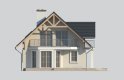 Projekt domu jednorodzinnego LK&633 - elewacja 2