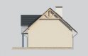 Projekt domu jednorodzinnego LK&633 - elewacja 4