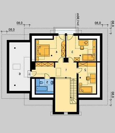 PODDASZE LK&634 - wersja lustrzana