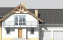 Projekt domu jednorodzinnego LK&635 - elewacja 1
