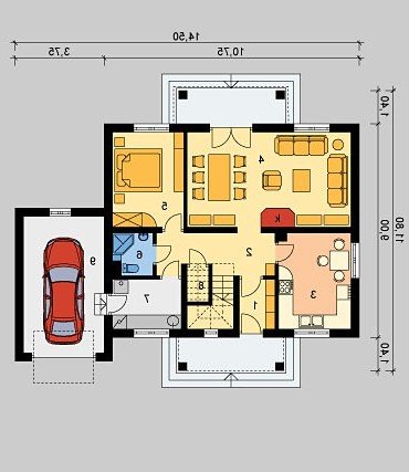 PARTER LK&637 - wersja lustrzana