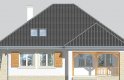 Projekt domu dwurodzinnego LK&640 - elewacja 3