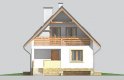 Projekt domu jednorodzinnego LK&641 - elewacja 1