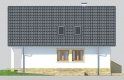 Projekt domu jednorodzinnego LK&641 - elewacja 2