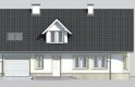 Projekt domu jednorodzinnego LK&643 - elewacja 1