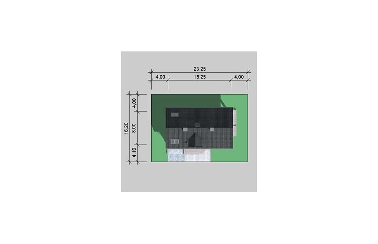 Projekt domu jednorodzinnego LK&643 - Usytuowanie