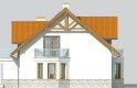 Projekt domu jednorodzinnego LK&645 - elewacja 2