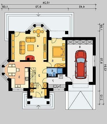 PARTER LK&656 - wersja lustrzana