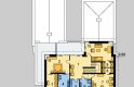 Projekt domu szkieletowego LK&654 - piętro