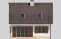 Projekt domu jednorodzinnego LK&661 - elewacja 3