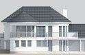 Projekt domu szkieletowego LK&660 - elewacja 2