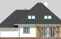 Projekt domu jednorodzinnego LK&667 - elewacja 3