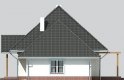 Projekt domu jednorodzinnego LK&667 - elewacja 4