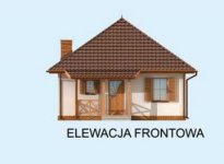 Elewacja projektu SAN ANTONIO dom letniskowy - 1