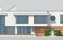 Projekt domu z poddaszem LK&683 - elewacja 2