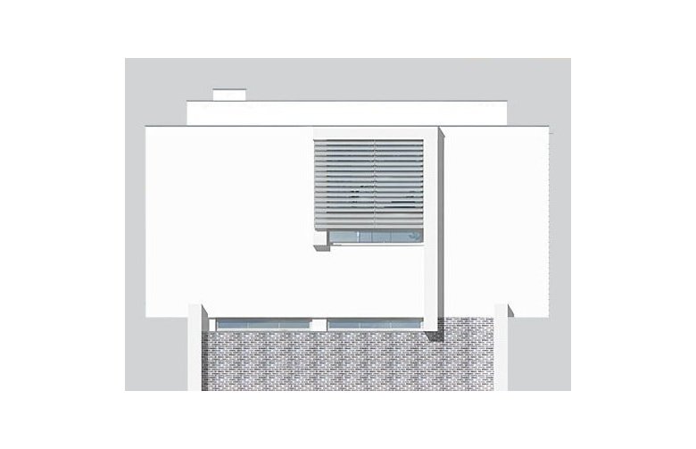 Projekt domu z poddaszem LK&687 - elewacja 4