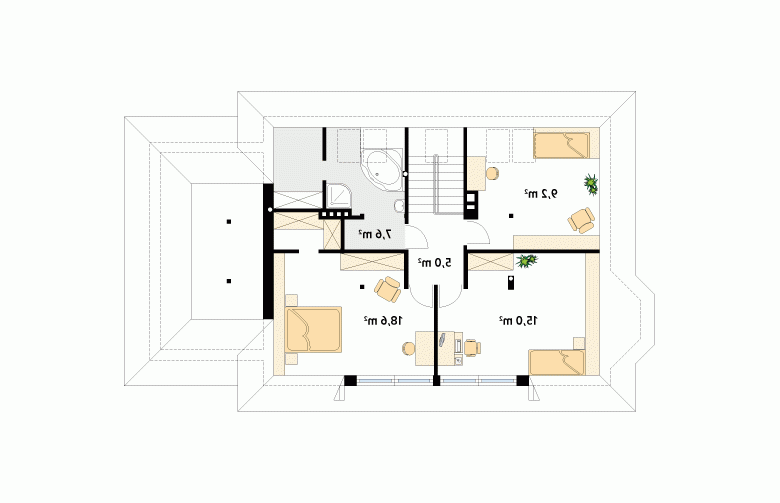 Projekt domu wielorodzinnego Huragan 3 - 