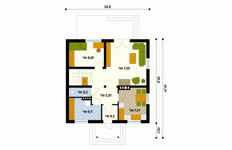 Projekt domu wielorodzinnego Kalina - 