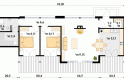 Projekt domu letniskowego Klif dr-S - 