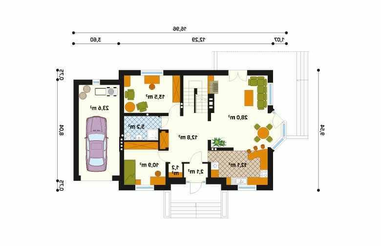 Projekt domu wielorodzinnego Koral 2 - 