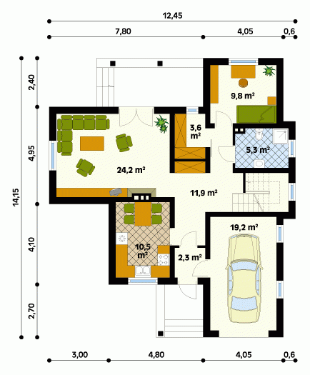 Rzut projektu Kurant