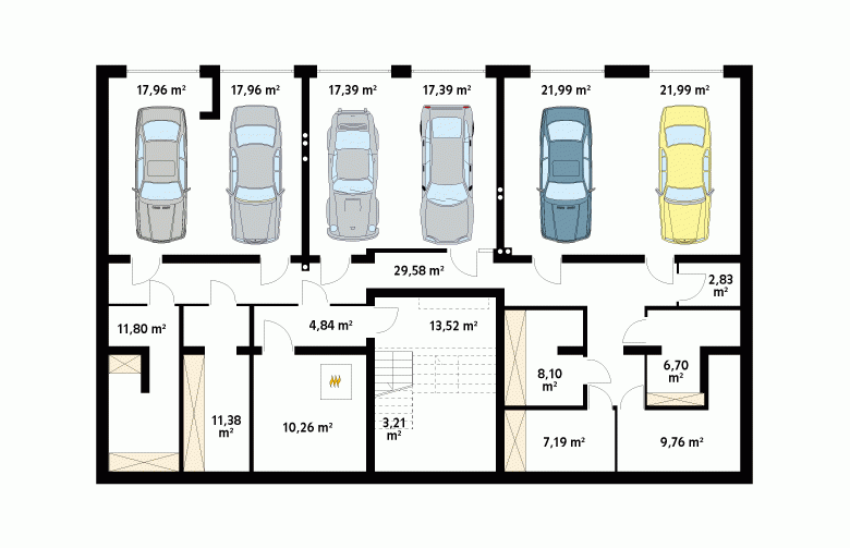 Projekt domu szkieletowego Lazur 2 - 