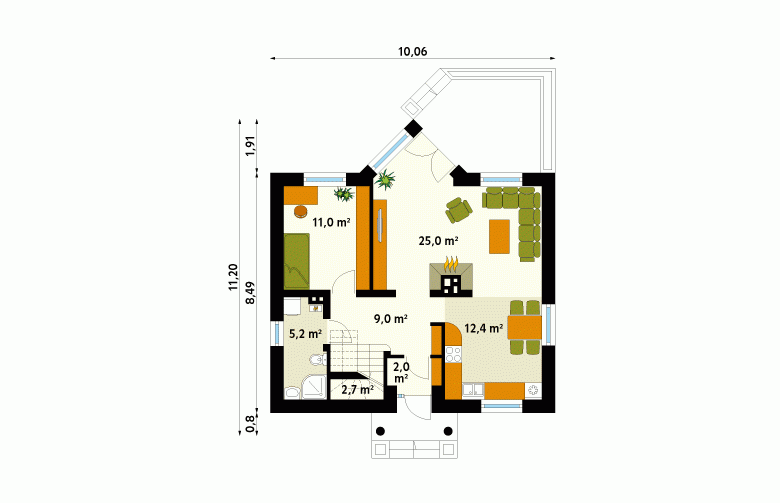 Projekt domu wielorodzinnego Maciejka - 