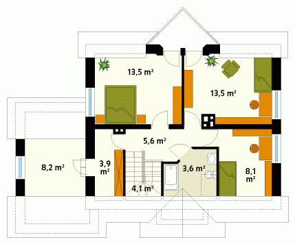 Rzut projektu Maciejka 2