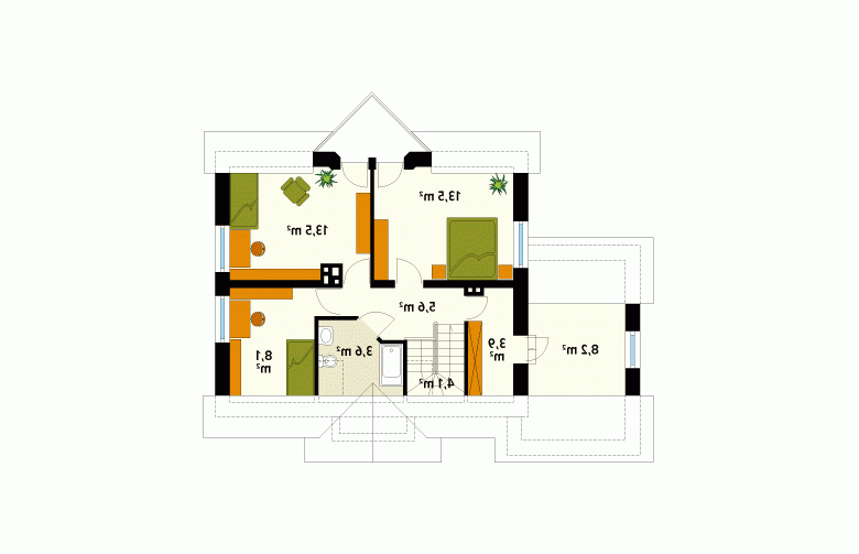 Projekt domu wielorodzinnego Maciejka 2 - 